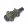 MS3100A-20-18S U.S. Military Standard Aviation Plug Connector view 1