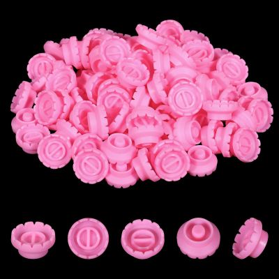 200 Pieces Lash Glue Holder Flowers Shape Lash Glue Cups for Extensions