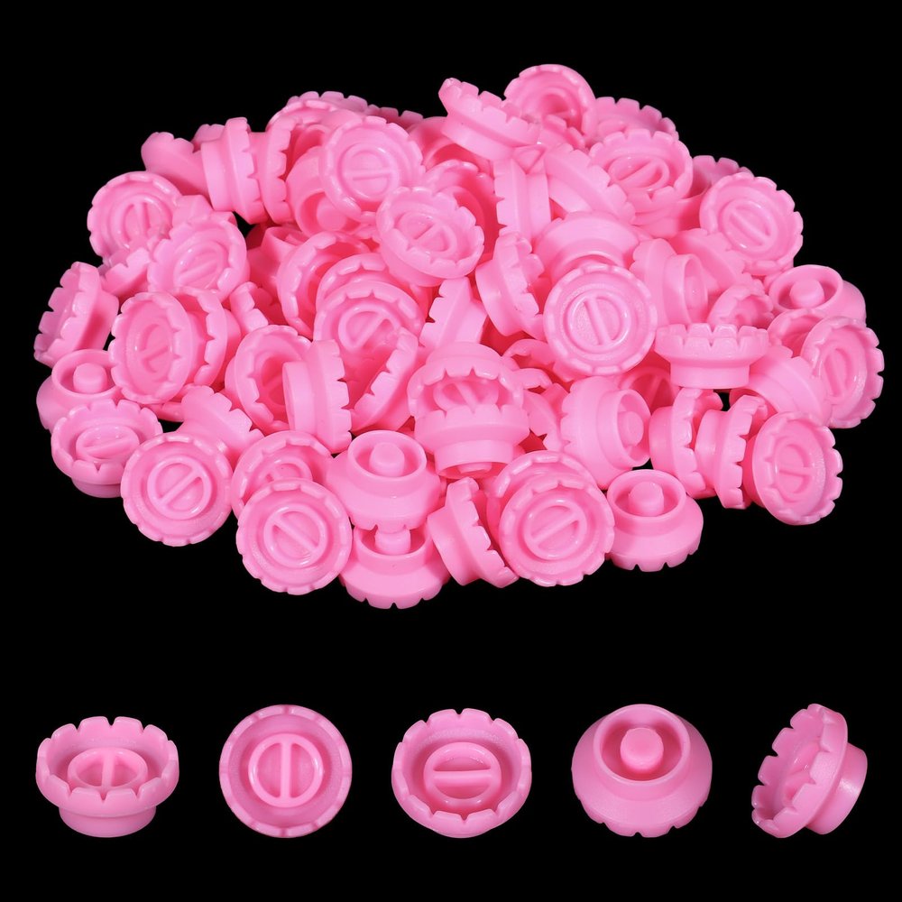 200 Pieces Lash Glue Holder Flowers Shape Lash Glue Cups for Extensions