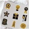 104PCS Graduation Stickers Class of 2023 Graduation Scrapbooking Self-Adhesive Stickers Decals Label Mobile Phone Decoration. view 3