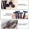 100PCS Nylon Universal Cable Tie Buckle2025 Upgrade Multipurpose Plastic Cable Ties ToolAutomotive Zipper Clips, Applicable Car Daily Repair,Quick Fixing and Fastening (200) view 2