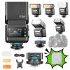 Godox iT32 TTL Camera Flash with X5O Flash Trigger for Olympus Magnetic Detachable,Instant On/Off-Camera Switch,LCD Touchscreen Speedlight,TTL HSS 2.4GHz Wireless Trigger,GN18 1.5s Recycle,Weddings view 1