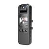 Juqrelith 1080P Body Camera with 180 Rotatable Lens, IR Night Vision, One - Key Alarm, Back Clip and Neck Strap - Wearable Mini Webcam, Hands - Recording for Delivery and Outdoor Use view 1