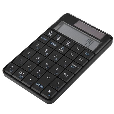 Keenso LCD Display Mini 2-in-1 29 Keys Wireless Numeric Keypad Calculator for Improved Work Efficiency
