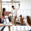 5-in-1 Wireless Induction Bluetooth Speaker with Adjustable Phone Stand, 360 Adjustable Holder, 2026 Versatile Audio Stands & Charger Induction Speakers, Plays Music Without Bluetooth view 3