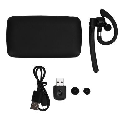 FAUOSWUK BT Headset Truck Headphone Wireless BT 5.4 Single Ear Earpiece with Dual Mic Noise Cancelling 36Hrs Talk Time, for Trucker Driver nan