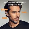 FAUOSWUK BT Headset Truck Headphone Wireless BT 5.4 Single Ear Earpiece with Dual Mic Noise Cancelling 36Hrs Talk Time, for Trucker Driver nan view 3