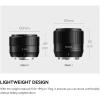 Compatible for Sony E 35mm F1.8 APS-C Auto Focus Prime Lens Mark II XT30 A7RIII(E-Mount(APS-C)) view 3