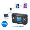 VBESTLIFE 4G LTE Mobile WiFi Router with SIM Card Slot, Unlocked 300Mbps Portable Travel Hotspot Device, Wireless Internet Modem, 3000mAh, 12 Users view 3