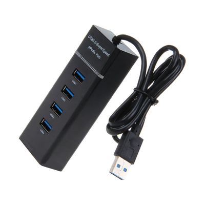 BESPORTBLE USB Portable Data Hub with Voltage Stabilizing Chip LED Indicator Ultra Design Compatible with Windows and Other Systems for Reliable Multi-Device Connection