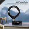 AMNVOLT V4 ATS MINI DSP Radio, ESP32-S3 & SI4732 Chip, Multi-Band AM/FM/LSB/USB Receiver, 1.9'' IPS Color Screen, with Headphone Amplifier & Hi-Z Circuit, Portable for Travel and Radio Enthusiasts view 2