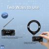 AMNVOLT V4 ATS MINI DSP Radio, ESP32-S3 & SI4732 Chip, Multi-Band AM/FM/LSB/USB Receiver, 1.9'' IPS Color Screen, with Headphone Amplifier & Hi-Z Circuit, Portable for Travel and Radio Enthusiasts view 3