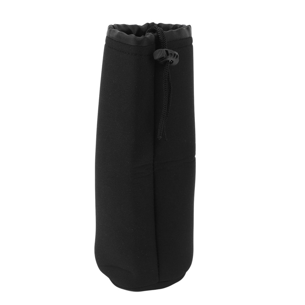 Camera Lens Carrying Pouch Shockproof Fabric for AE S VR 70300mm F/4 for EF 2470mm F/2.8L USM Lens, Elastic Locking Storage Bag for Hiking