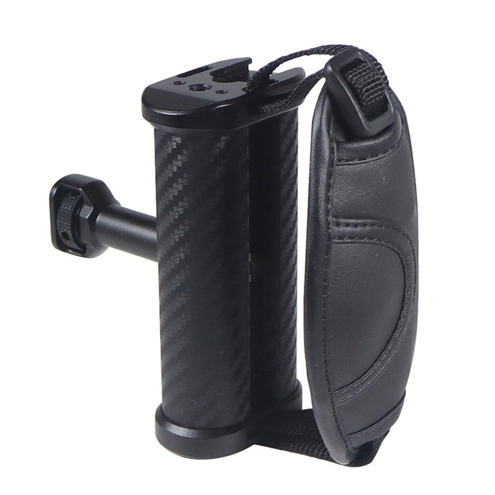 Side Handle Aluminum Adjustable Handgrip 1/4" Screw Cold Shoe Mount Handgrip Up and Down Adjustable Mount Camera Handle