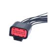 KIUYTRW 16P Automobile Wiring Connector Plug Waterproof DJ7161B-0.6-21 1438031-1 view 1