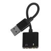 Balacoo External Sound Card Adapter with Headphone and Microphone Splitter USB Audio Converter for PC Tablets Smartphones Plug and Play No Driver Installation Required view 1