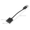 Balacoo External Sound Card Adapter with Headphone and Microphone Splitter USB Audio Converter for PC Tablets Smartphones Plug and Play No Driver Installation Required view 2