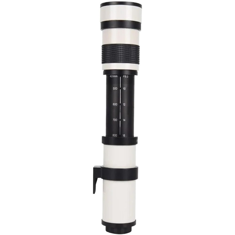 Compatible for Nikon D3000 D3100 D3200 D3300 D3400 D5000 D5100 D5200 D5300 420-800mm F8.3 Manual Focus Telephoto Zoom Lens