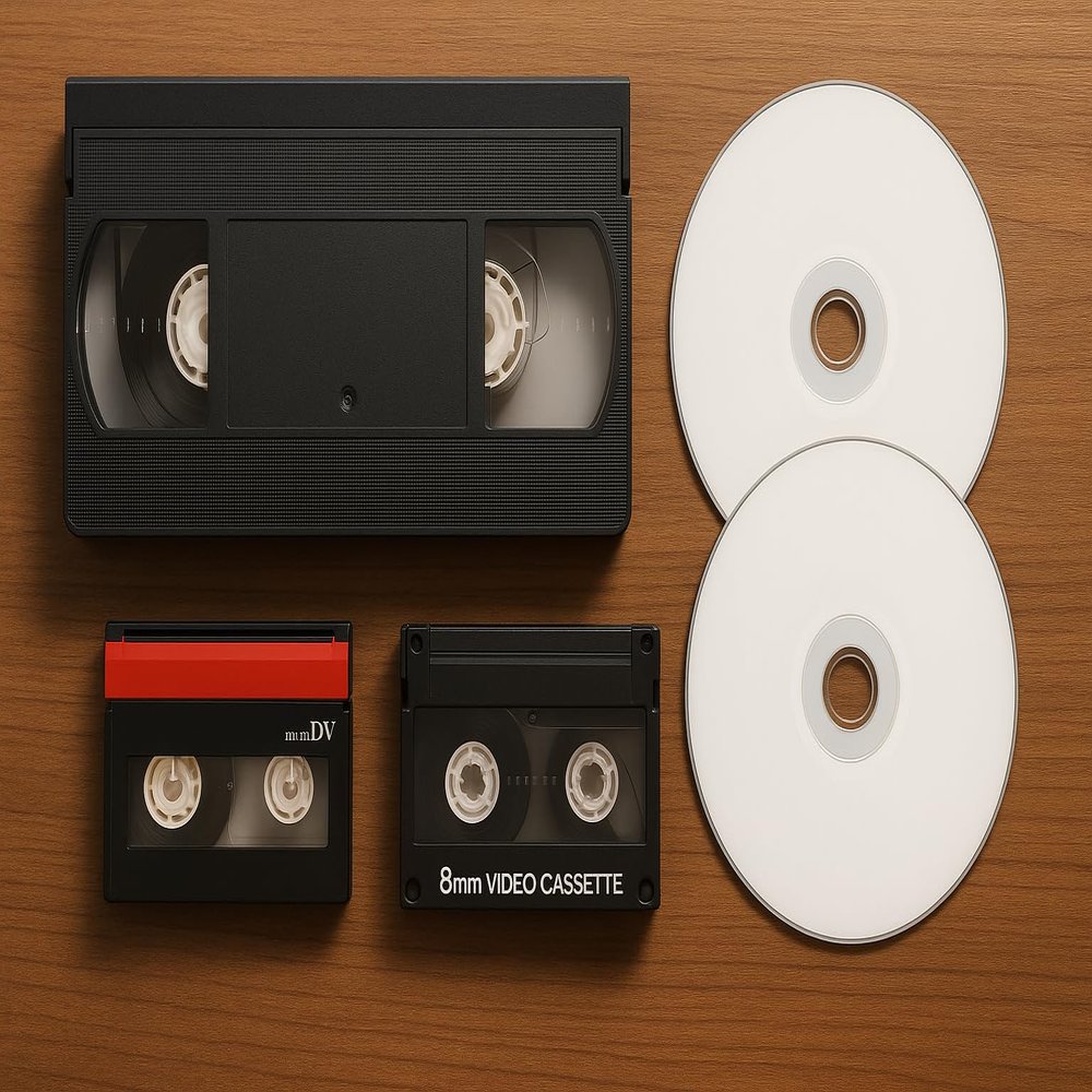 Southern Scan - Let Us Convert Your Old Video Tapes (VHS, 8mm, mini DV, VHS-C, hi8) to Digital Mp4 Files in Less Than 1 Week. Prepaid Shipping Label Included.