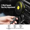 VBESTLIFE Car Fan USB Powered for Air Vent Mounted, 360 Rotatable, Portable Cooling Clip Fans That Blow Cold Air, for Vehicle, Van, Truck, SUV, RV view 2