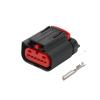 1/5/10/20/50 Sets 6 Pin Electronic Factory Reset 1-1419168-1 Connector for V6 DBW Accelerator Throttle Pedal(10 Sets 6p Male) view 2