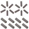 KITCHENKARATLY Carbon Brushes for Hair Dryer Motor Electric Motor Parts Precision Fit Sturdy Carbon Material Easy Installation for Models view 1