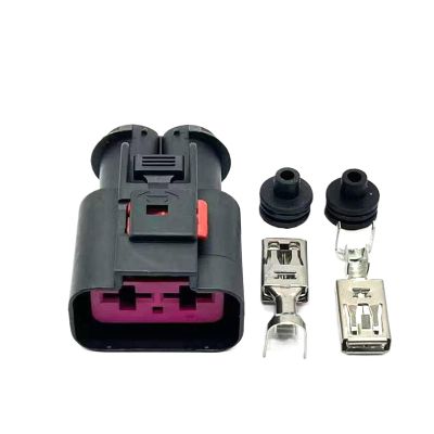 1/5/10/20/50 Sets 2 Pin Way 9.5mm Series 13943438 F064200 33500397 Female Auto Connector High Current Wire Cable Plug(50 Sets 2p Female)