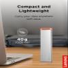 Lenovo PS8S 1TB Portable SSD, Up to 1050MB/s Read, 1000MB/s Write, USB 3.2 USB-C, Slim Lightweight (40g) Aluminum Body, Reliable Storage for PC/Mac & Android view 4