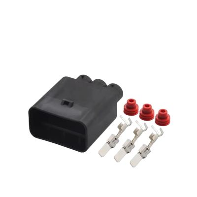1/5/10/20 Sets 3 Pin TE 1743757-2 Electric Wire Radiator Fan Connector 1743271-2 Suitable for Connectors(1 Set 3p Male)