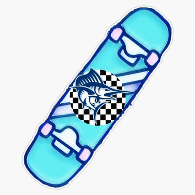 PBA Skateboard Sticker Decal Laptop Car Window Vinyl 5"