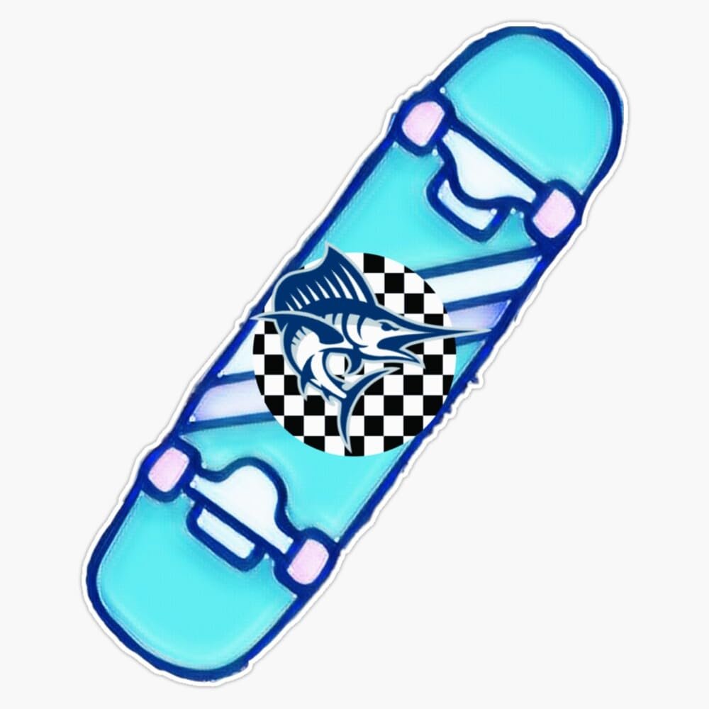 PBA Skateboard Sticker Decal Laptop Car Window Vinyl 5"