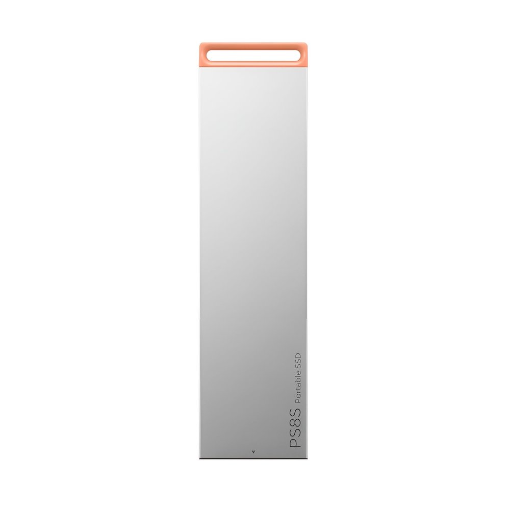 Lenovo PS8S 2TB Portable SSD, Up to 1050MB/s Read, 1000MB/s Write, USB 3.2 USB-C, Slim Lightweight (40g) Aluminum Body, Reliable Storage for PC/Mac & Android