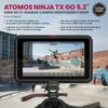 Atomos Ninja TX GO 5" Camera Monitor-recorder, HDMI CFexpress Wi-Fi - HDR Touchscreen Display with Atomos Universal Power Kit & Aluminum Alloy 1/4" Camera Hot Shoe Mount (2 Pack) - Advanced Bundle Kit view 3