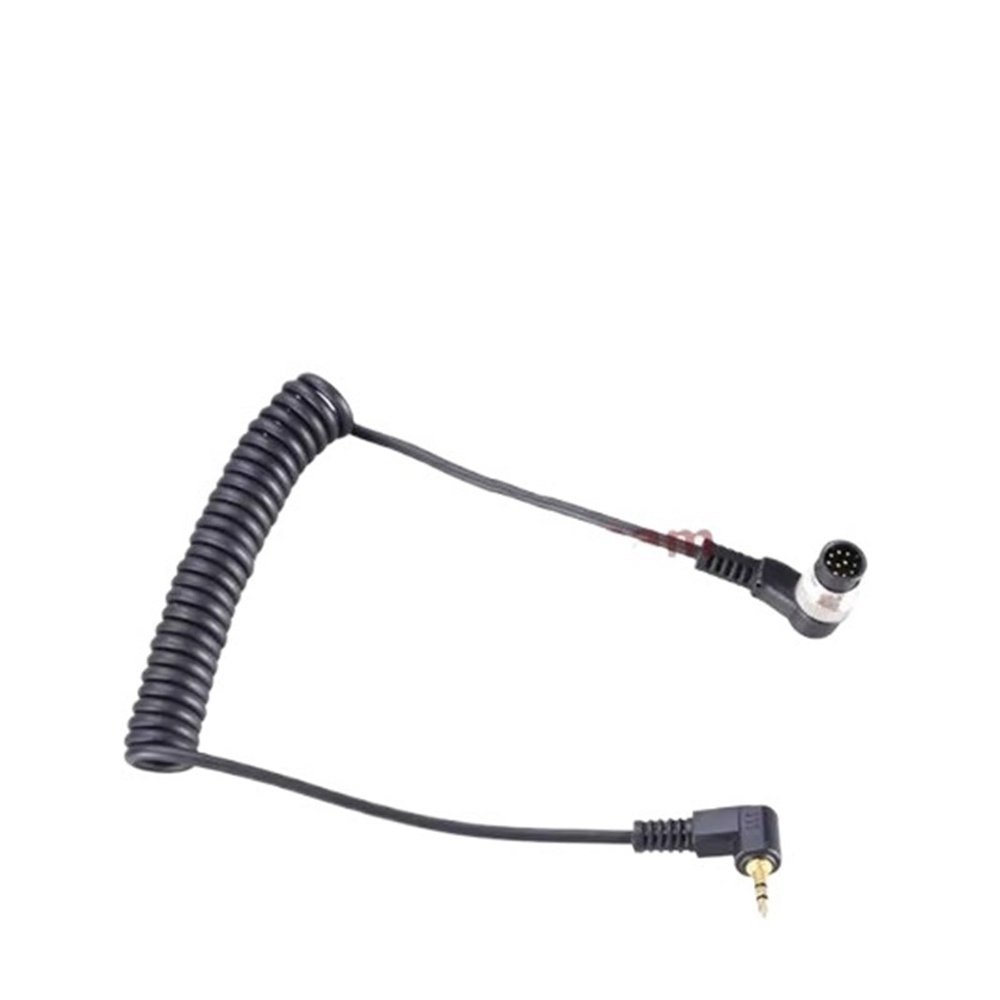 2.5mm 3.5mm Remote Shutter Release Cable Connecting Cord for Nikon D850 D810 D700 D800 D300S D300 D4 D3X D2 As 1N N1 DC0 Cable B Excellent(Right-Angle 2.5mm)