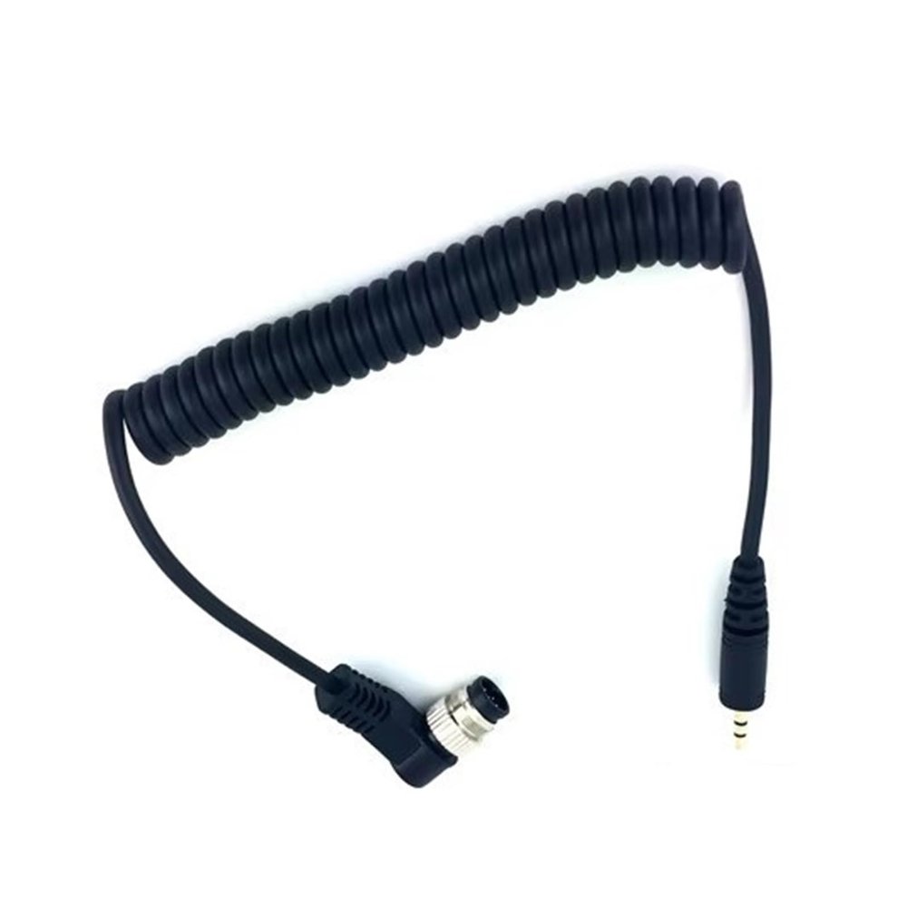 2.5mm 3.5mm Remote Shutter Release Cable Connecting Cord for Nikon D850 D810 D700 D800 D300S D300 D4 D3X D2 As 1N N1 DC0 Cable B Excellent(Spring 2.5mm)