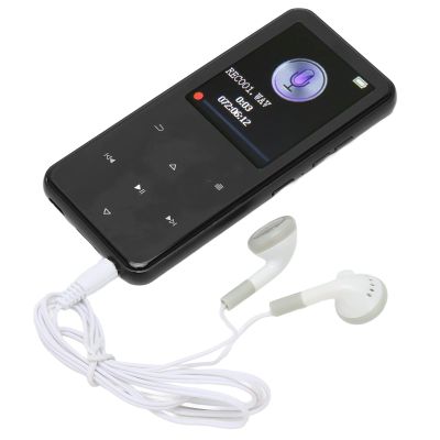 ciciglow MP3 Player, Full Screen Touch Control Music Player 5.0, Portable MP3 Support FM Radio E Book, 16GB Onboard Storage (6.1cm/2.4in)