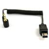 2.5 3.5 Remote Shutter Release Cable Connecting for Nikon Z7 Z6 Z5 D780 D750 D7100 D5500 D5300 D600 D610 D90 As 3N N3 DC2 CableM Excellent(Straight 3.5mm) view 2