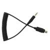 2.5 3.5 Remote Shutter Release Cable Connecting for Nikon Z7 Z6 Z5 D780 D750 D7100 D5500 D5300 D600 D610 D90 As 3N N3 DC2 CableM Excellent(Straight 3.5mm) view 4