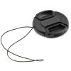 Compatible for Camera Center Pinch Front Lens Cap Multi-Size Kit (100-Pack) - 37 to 86mm(62mm) view 2