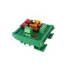 DIN Rail Mount Power Distribution Module 2 Position Switch Fuse Splitter Board AC/DC 5V-32V view 2