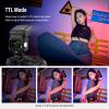 GODOX IT32 F GN18 TTL Flash & X5F Flash Trigger for Fuji 2-in-1 HSS Rotatable Flash Head and Touchscreen 2.4GHz X System with LED Modeling Lamp,Magnetic Filter,White Diffuser and Build-in Reflector view 4