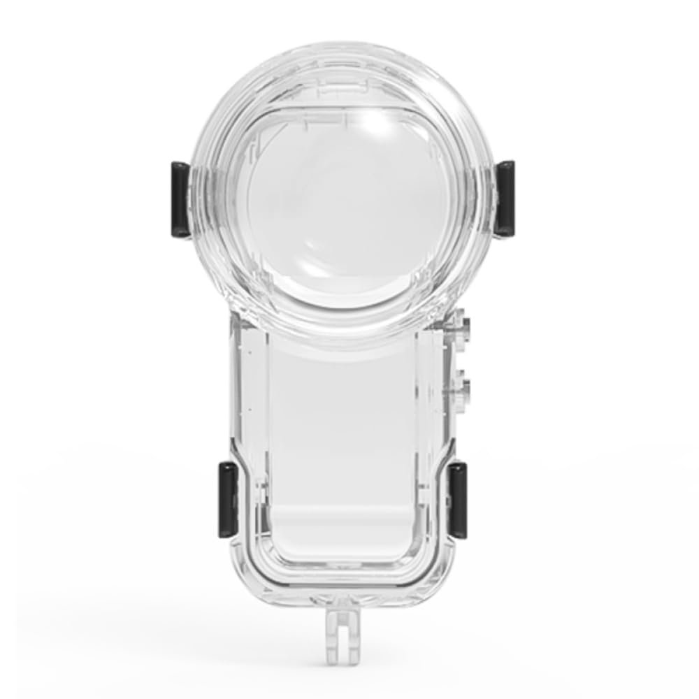 Full Stealth Dive Case for Insta360 X5 Protective 60M Waterproof High Activity Silicone Stainless Steel Housing,Anti-Bump,Scratch-Resistant,Wear-Proof and Anti-Fog Without Blind Spot