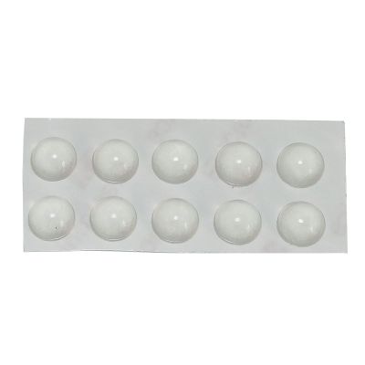 10 PCS Self Adhesive Silicone Furniture Pads Keyboard Foot Pads Cabinet Bumpers