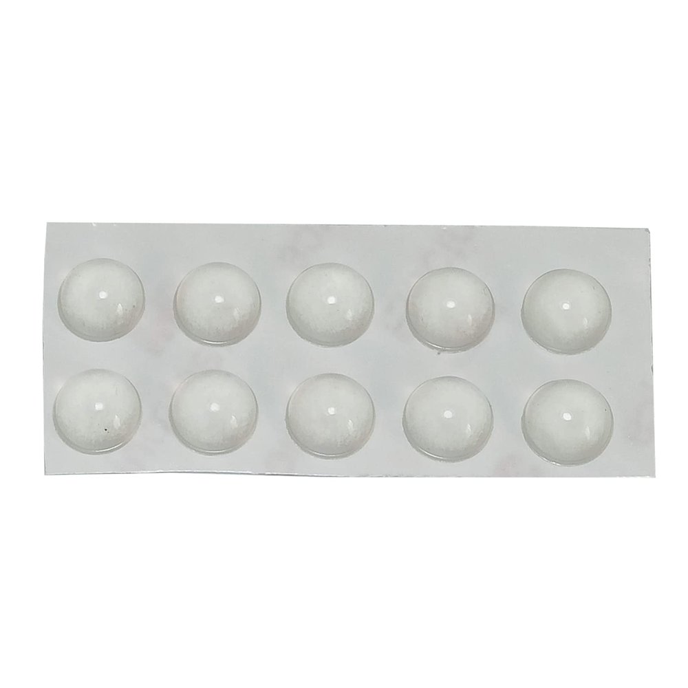 10 PCS Self Adhesive Silicone Furniture Pads Keyboard Foot Pads Cabinet Bumpers