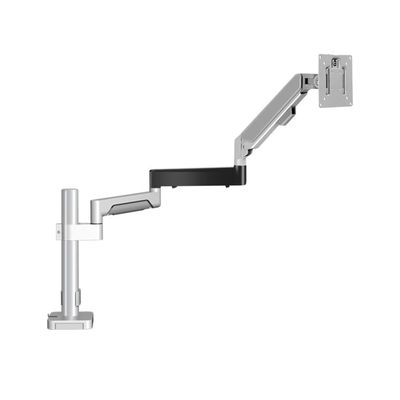 KUYBTU Computer Rotating Lifting Bracket Cantilever Extension Arm 79 Cm 27 Inches-Gray and Black