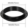 1 Piece Male Thread Telescope Photography Ring, Mounting Adapter Ring All Metal Adapter Accessories 0.75mm Pitch(M54XM54) view 3