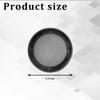 Zpana Car Speaker Grill Covers, 2PCS 4 Inch ABS Plastic Frame Metal Mesh Vehicle Radio Speaker Subwoofer Protector, Round Automotive Audio Sounder Subwoofer Protective Case, Universal Fit view 2