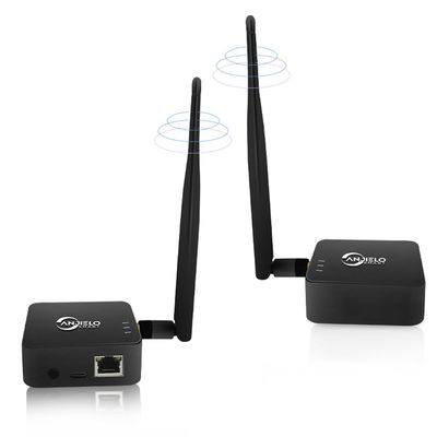 Wireless Bridge Point-to-Point, Ethernet Air Bridge Repeater,Long Range Wireless Access with High-Gain Antenna,typ c Power Port,2.4G WiFi Bridge Repeater,Supports 2600 feet Transmission DistanceB