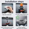 H-Quenby Car Phone Holder for Nissan NP300 2015-2025, 360 Adjustable Car Phone Mount [ Strongest Suction &Magnetic] view 2