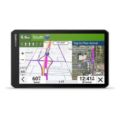 Garmin dezl OTR720, Large 7' GPS Navigator, Custom Truck Routing, Satellite Imagery, Wind Speed, Community-Shared Loading Docks & Parking Availability (Renewed)